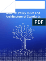 GAIA-X: Policy Rules and Architecture of Standards