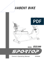 RB300-SPORTOP Manual Recumbent PDF