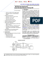 AMC1306x Small, High-Precision, Reinforced Isolated Delta-Sigma Modulators With High CMTI