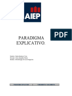 Paradigma Explicativo