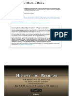 Istoria Religiilor Harta Vizuala Power Point Slideshow