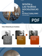 Sge0 Sesión 5 Las Teorías Sociológicas El Estructuralismo