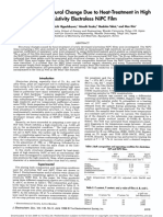 Study of structural change due to HT in EN NiPC film