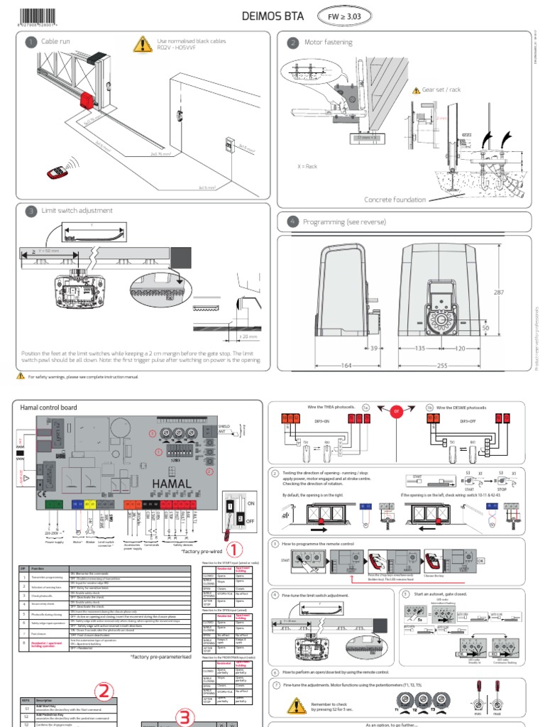 Ghid de Instalare Rapida Deimos BT A400 1 PDF Equipment Electricity — free download