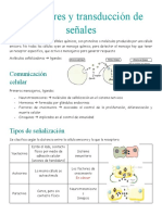 Receptores y Transducción de Señales