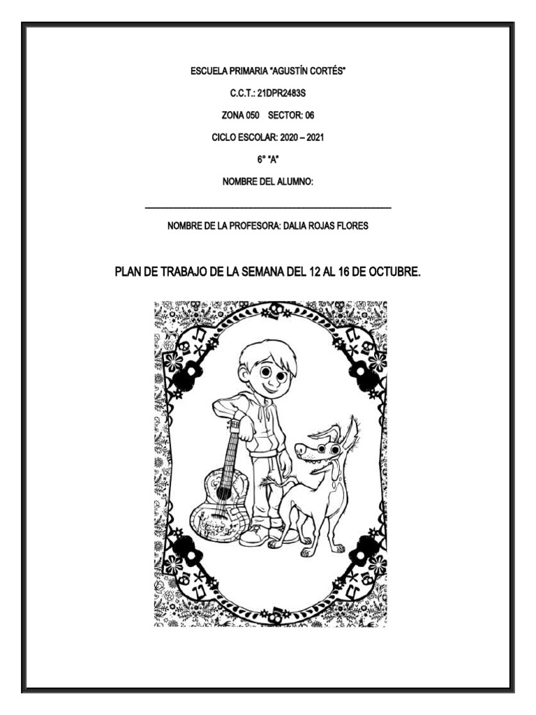 Plan de Trabajo Semana Del 21 Al 25 de Septiembre Sexto | PDF | Radio ...