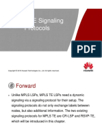 4 MPLS TE Signaling Protocols ISSUE1.00