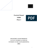 Phase 1 - Practical Manual - Mbbs 2011