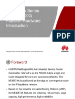 3-NE40E-XA Series Routers 400G Platform Hardware Introduction ISSUE 1.00