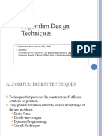 Algorithm Design Techniques - 1556432967209