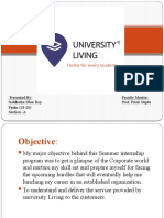 University Living  report