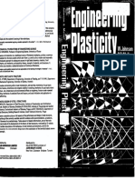 (William Johnson, Preston B. Mellor) Engineering Plasticity PDF