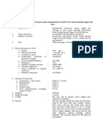 Technical Specification of Electrolytic Grade Tough Pitched (Cu-ETP) Tin Coated Annealed Copper Bus Bars