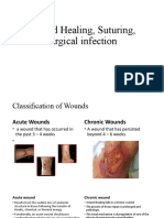 Wound Healing, Suturing, Surgical Infection