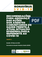 Doc 16 Recomendações para adequação das ações dos Agentes Comunitários de Saúde