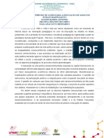 Um Período de Luzes para A Educação de Adultos - Finalizado