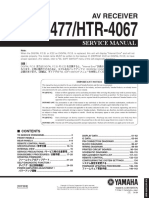 Yamaha rx-v477 htr-4067 SM PDF