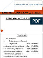 Labour Law Guide to Redundancy Rights