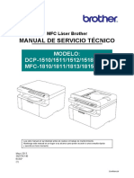 Manual de Servico DCP-1510, DCP-1511, DCP-1512, DCP-1518, MFC-1810, MFC-1811, MFC-1813, MFC-1815, MFC-1818.pdf