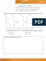 Taller Ecuaciones Lineales Unidad 1 PDF