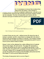 Drying Methods and Calculations for Estimating Drying Times