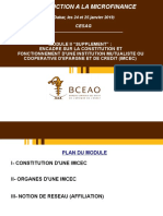 MODULE 2 SUPPLEMENT- ENCADRE SUR CONSTITUTION ET FONCTIONNEMENT D'UNE IMCEC PDF