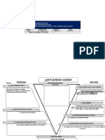 Diagrama V de Gowin Plantilla Alumnos