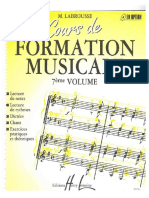 PDF Cours de Formation Musicale 7eme Volume DD - PDF