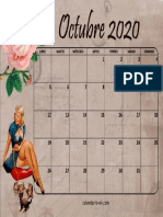 calendario-octubre-2020-vintage
