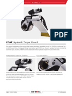 EDGE® Hydraulic Torque Wrench: Simple Operation and Multi-Axis Swivel Push-Through Drive