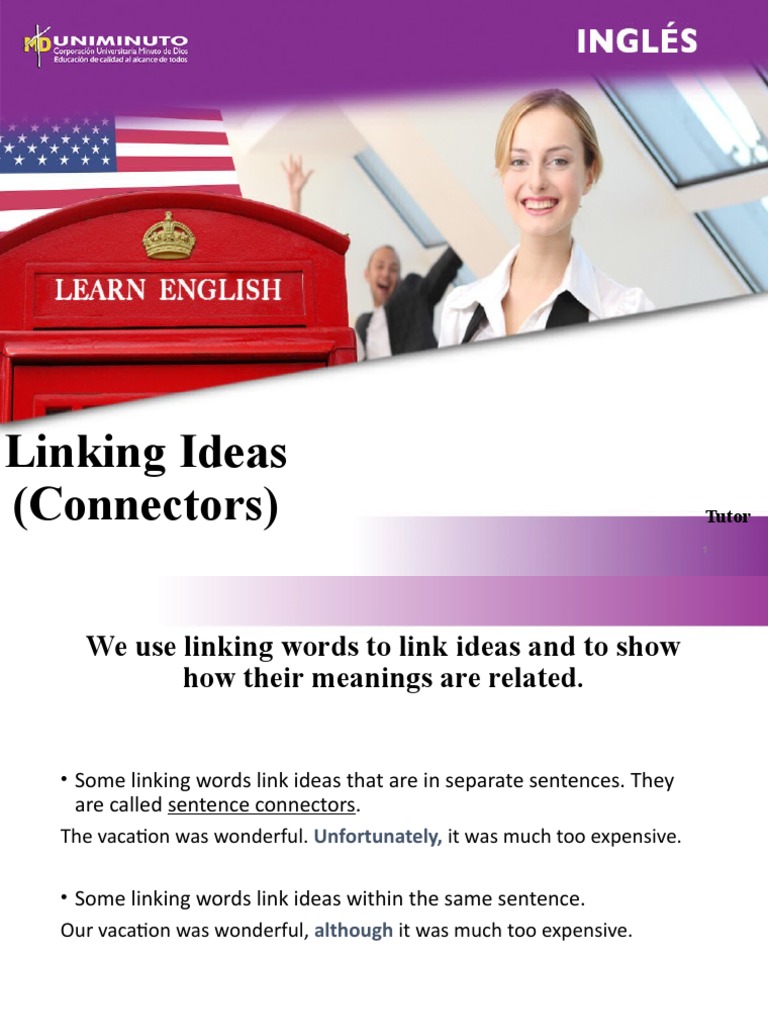Linking Words and Connectors Guide | PDF | Language Arts & Discipline ...