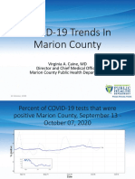Marion County Public Health Department Presentation 10-15-2020