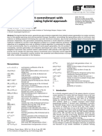 Multi-Objective Unit Commitment With Renewable Energy Using Hybrid Approach