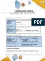 Guía de actividades y rúbrica de evaluación - Fase 3 - Diagnóstico Psicosocial en el contexto educativo (2).pdf