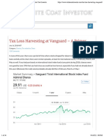 Tax Loss Harvesting at Vanguard - A Primer - White Coat Investor
