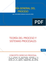 Teoría General Del Proceso: Mg. Guillermo Enrique Cevallos López