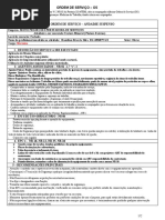 ordem de serviço andaimec suspenso