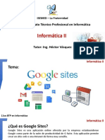 Material Lectura Google Sites