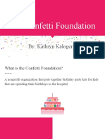 Confetti Foundation Kathryn Kalogeris