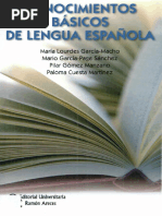 ConocimientosBasicosdeLengua Comprimido | PDF | Verbo | Adjetivo