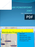 BELAJAR POWERPOINT 2007