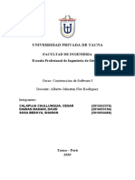 Universidad Privada de Tacna: Facultad de Ingenieria Escuela Profesional de Ingeniería de Sistemas