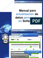 Manual  actulizacion datos Sofiaplus.ppt