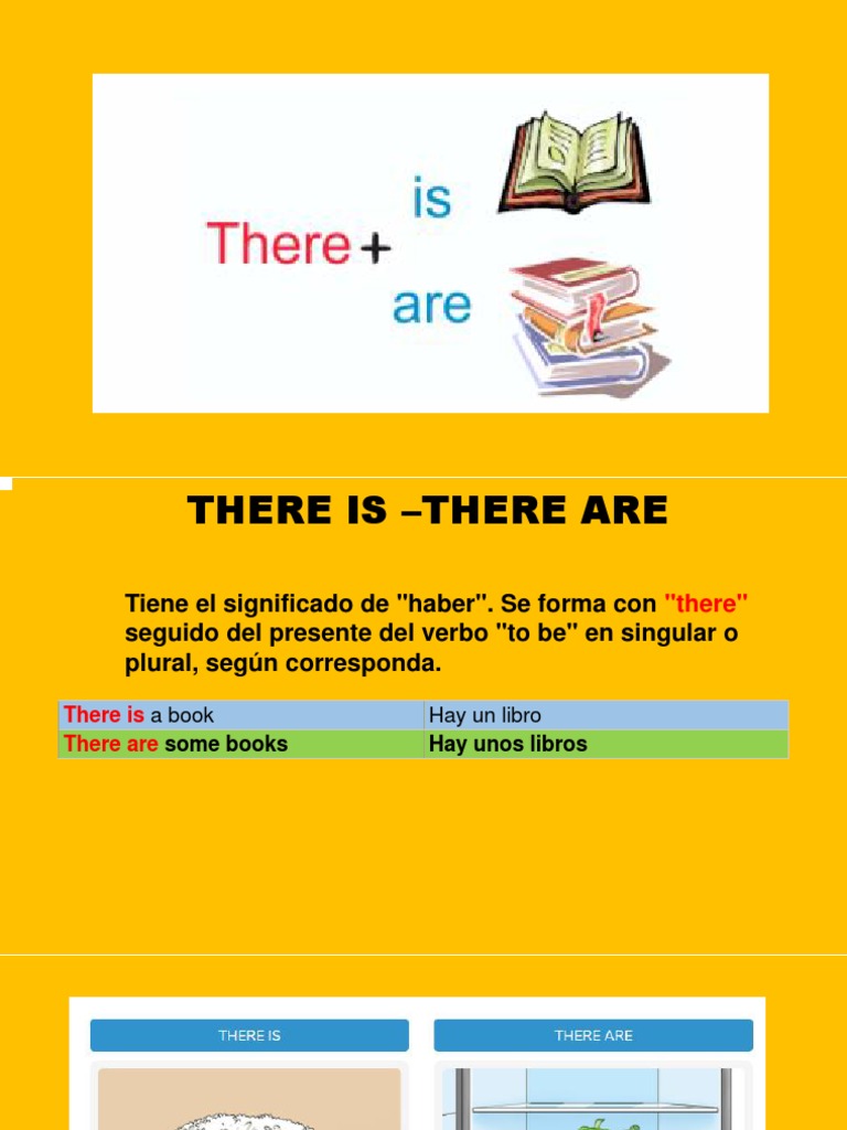 There Is-There Are PDF | PDF