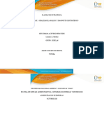 Planeación estratégica análisis