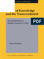 Modes of Knowledge and The Transcendental PDF