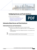 Information About Access and Trunk Interfaces