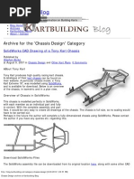 Download Chassis Design archive at Kartbuilding Blog by Muhammad Arij SN48025190 doc pdf