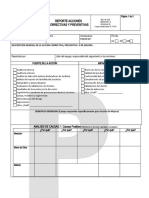 Re-10-Sig Reporte Acciones Correctivas y Preventivas