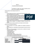 Taller Aplicación de Una Prueba de Inteligencia